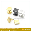 Neueste Design 316L Edelstahl Silber Schwarz Gold plattiert Fake Plugs Ohrringe